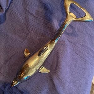 Silver Dolphin 🐬 Bottle Opener (not Sterling)